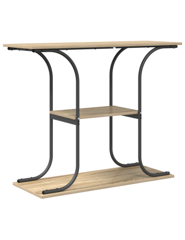 Tavolo consolle Rovere Sonoma 101 x 35 x 80,5 cm