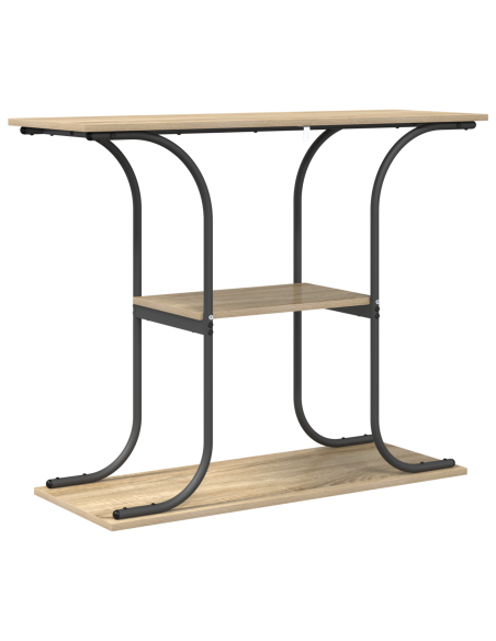 Tavolo consolle rovere sonoma 101 x 35 x 80.5 cm