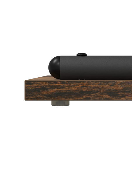 Tavolo consolle con lo scaffale Rovere fumé 101 x 35 x 80,5 cm