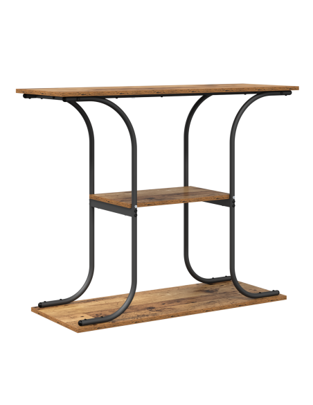 Tavolo consolle Legno vecchio 101 x 35 x 80.5 cm