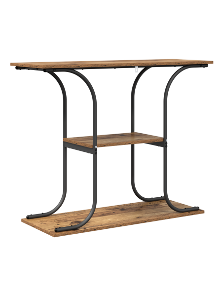 Tavolo consolle Legno vecchio 101 x 35 x 80.5 cm