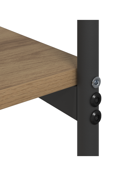 Tavolo consolle rovere artigianale 101 x 35 x 80.5 cm