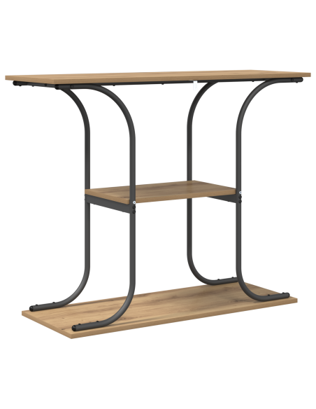 Tavolo consolle rovere artigianale 101 x 35 x 80.5 cm