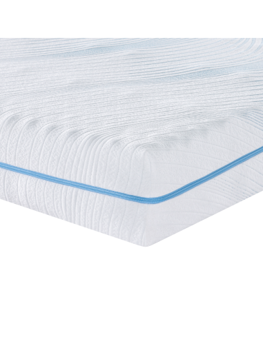 Materasso Bianco 90 x 200 cm Tessuto Jacquard