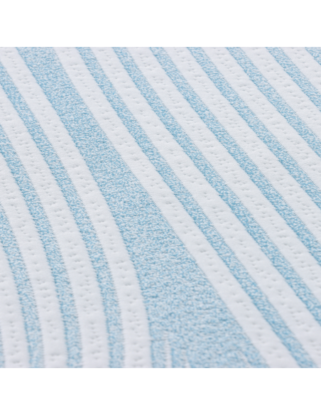 Materasso Bianco 100 x 200 cm Tessuto Jacquard