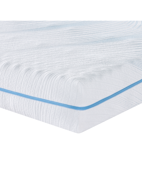 Materasso Bianco 100 x 200 cm Tessuto Jacquard