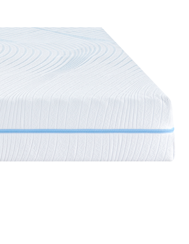 Materasso Bianco 140 x 200 cm Tessuto Jacquard