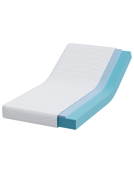 Materassi Bianco 80 x 160 cm Tessuto in Poliestere al 100%