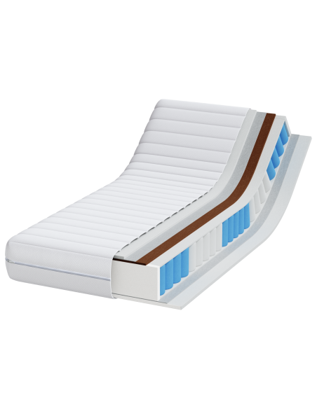 Materassi Bianco 80 x 160 cm Tessuto in Poliestere al 100%