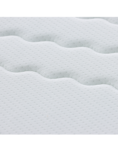 Materasso Bianco e Grigio 70 x 200 cm Molla Bonell 2