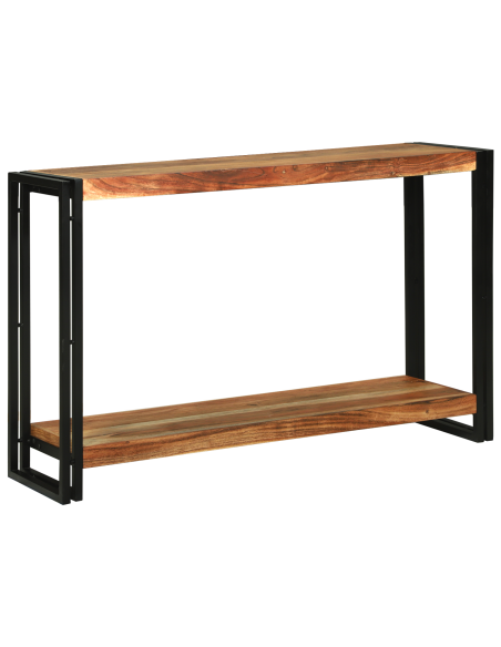Tavolo consolle 120 x 33 x 75 cm legno massello di acacia