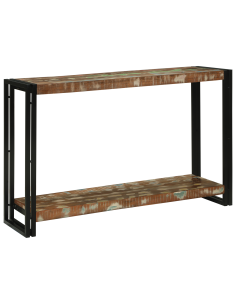 Tavolo consolle 120 x 33 x 75 cm Legno Recuperato Massello