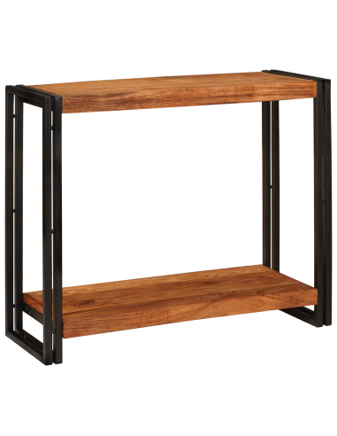 Tavolo consolle 90 x 33 x 75 cm Legno di Acacia Massello