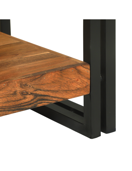 Tavolo consolle 120 x 33 x 75 cm legno massello di acacia