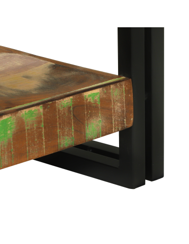 Tavolo consolle 120 x 33 x 75 cm Legno Recuperato Massello