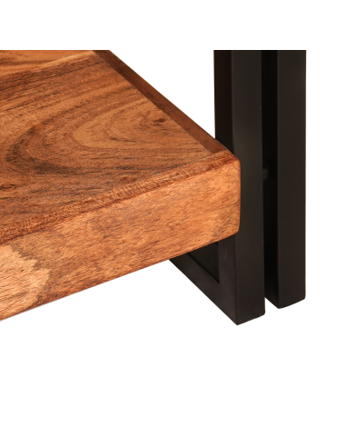 Tavolo consolle 90 x 33 x 75 cm Legno di Acacia Massello