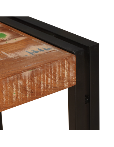 Tavolo consolle 90 x 33 x 75 cm Legno Recuperato Massello