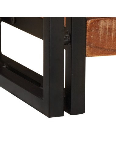 Tavolo consolle 90 x 33 x 75 cm Legno Recuperato Massello