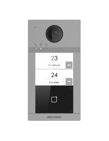 HIKVISION 2 BUTTONS METAL VILLA DOOR STATION - DS-KV8213-WME1(C)
