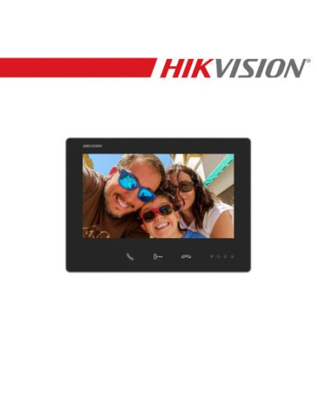 Hikvision Stazione interna HD a 2 fili nera - DS-KH7300EY-WTE2