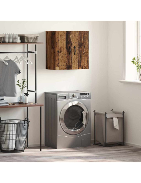 Mobiletto a muro Legno vecchio 60 x 31 x 60 cm