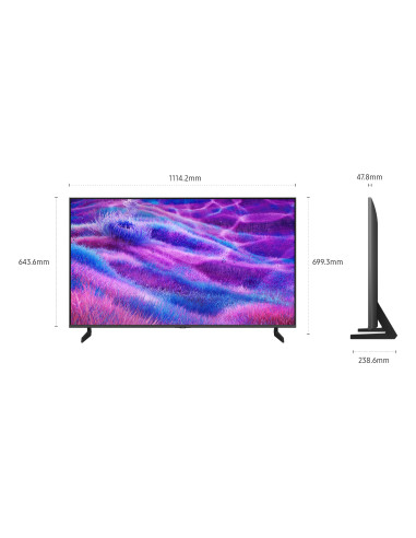 Samsung Neo QLED AI TV 50" QE50QN80FAUXZT 4K Mini LED, Processore NQ4 AI Gen2, 4K AI Upscaling, Motion Xcelerator 144Hz, Neo Qua