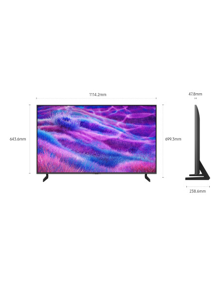 Samsung Neo QLED AI TV 50" QE50QN80FAUXZT 4K Mini LED, Processore NQ4 AI Gen2, 4K AI Upscaling, Motion Xcelerator 144Hz, Neo Qua