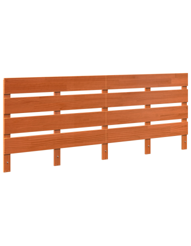 Testiera Marrone cerato 200,5 x 3 x 80 cm Pino massello