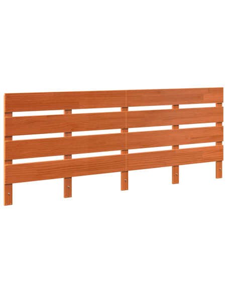 Testiera Marrone cerato 200,5 x 3 x 80 cm Pino massello
