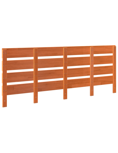 Testiera Marrone cerato 200,5 x 3 x 80 cm Pino massello