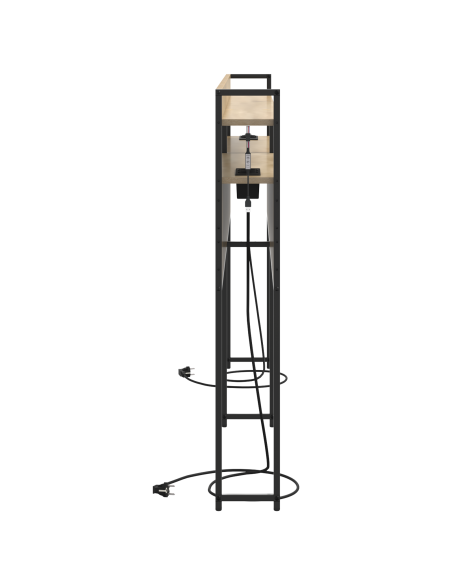 Testata contenitore rovere sonoma 200 cm Legno multistrato