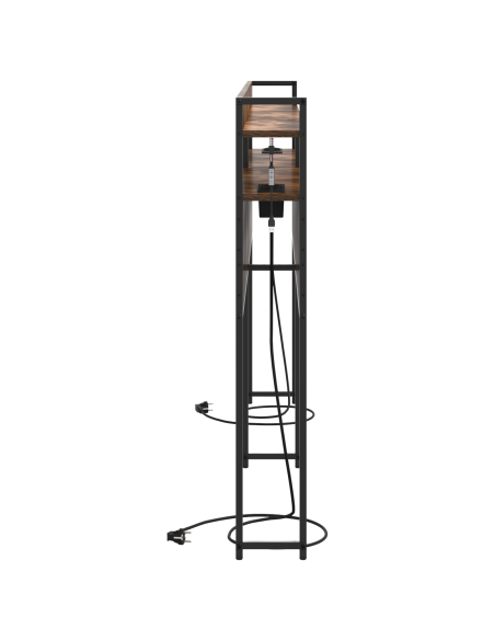 Testata contenitore Rovere fumo 200 cm Legno multistrato