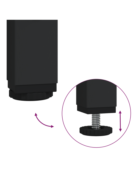 Testiera con Stazione di Carica e Storage Grigio sonoma 135 cm