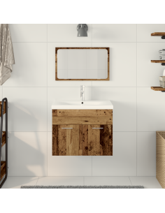 Mobile da Bagno con porta Legno vecchio 60 x 38,5 x 46 cm