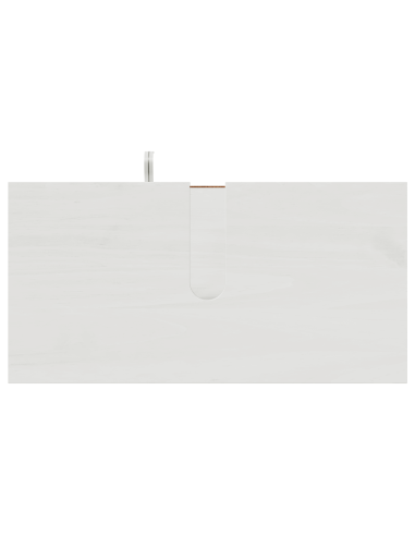 Set di mobili per il bagno con porta VIGO 5 pcs Bianco Antico