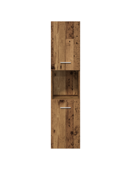 Set Altro 3 pcs Legno Antico 30 x 30 x 130 cm Legno multistrato