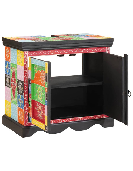 Set di mobili per il bagno con porta Multicolore Standard Legno
