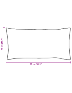 Duvet 2-in-1 con cuscino 2 pcs Bianco Piuma d'anatra