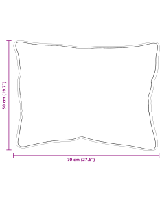 Duvet Estivo con cuscino 2 pcs Bianco Microfibra