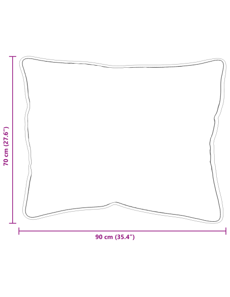 Piumone con cuscino 3 pcs Bianco 200 x 200 cm Microfibra