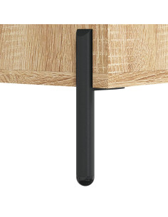 Credenza Rovere Sonoma 34,5x34x180 cm in Legno Multistrato