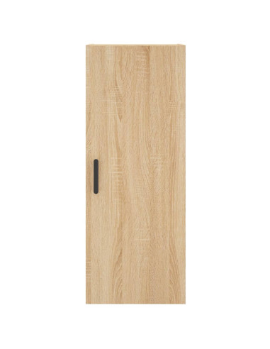 Credenza Rovere Sonoma 34,5x34x180 cm in Legno Multistrato