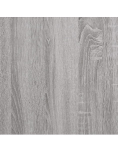 Comodino Grigio Sonoma 40x35x47,5 cm in Legno Multistrato