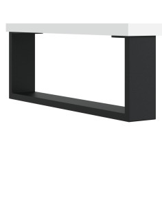 Comodini 2 pz Bianchi 40x35x47,5 cm in Legno Multistrato