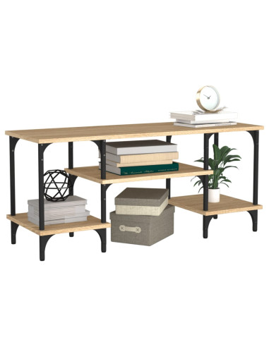 Mobile Porta TV Rovere Sonoma 102x35x45,5 cm Legno Multistrato