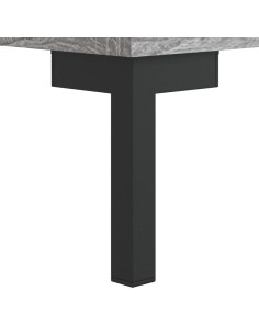 Credenza Grigio Sonoma 69,5x34x180 cm in Legno Multistrato