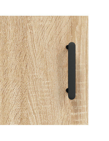 Credenza Rovere Sonoma 69,5x34x180 cm in Legno Multistrato