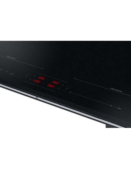 Samsung NZ64B5066KK Piano cottura a induzione 60cm Slim Fit Doppia Flex Zone 4 zone cottura Limitatore di potenza WiFi