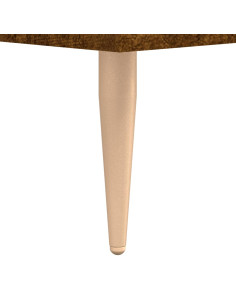 Credenza Rovere Fumo  69,5x34x180 cm in Legno Multistrato