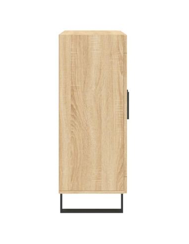 Credenza Rovere Sonoma 69,5x34x90 cm in Legno Multistrato